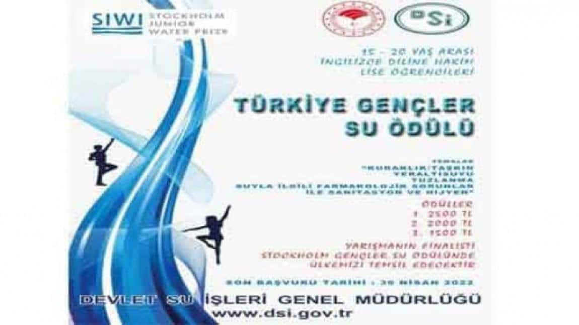Türkiye Gençler Su Ödülü Proje Yarışması