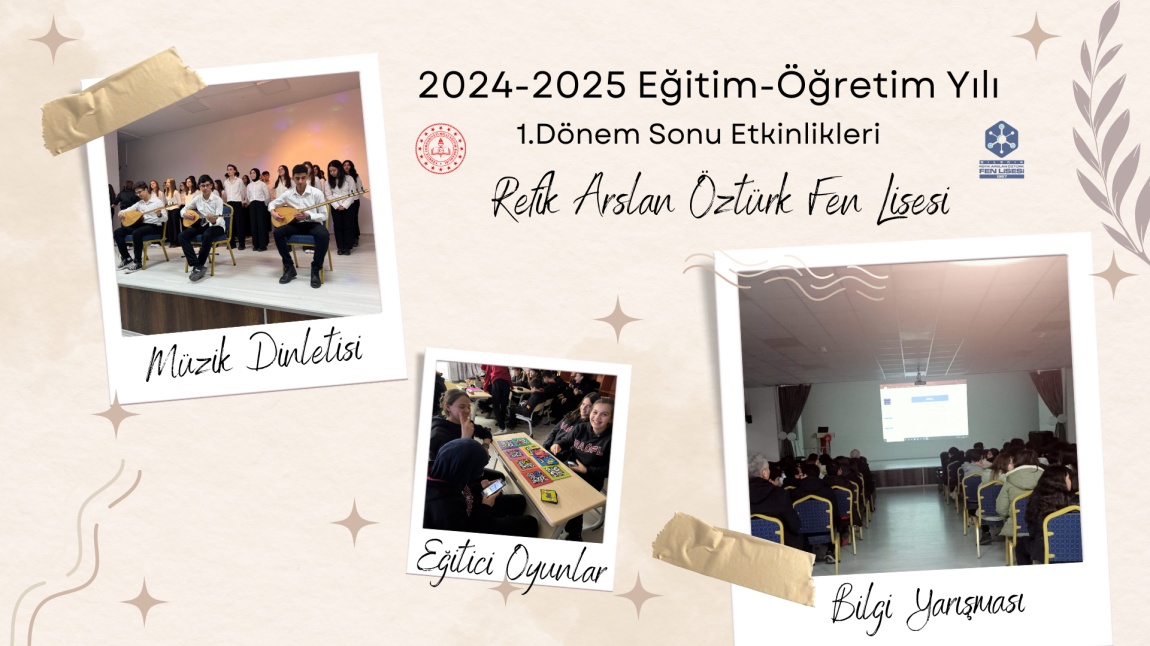 DÖNEM SONU ETKİNLİKLERİMİZ